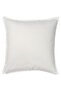 Throw Pillow Cover, White-Orange, 50X50 Cm. Inner Cushion Sold Separately. - 7