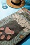 Digital Printing Beach Sea Towel Paw Patterned Peshtamal Hvl0077 - 2