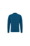 Navy Blue Crew Neck Wool Sweater M401325565-55 - 2