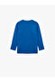 Cotton Long Sleeve Crew Neck Football Printed T-Shirt - 5
