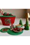 سلة حلويات عيد الميلاد مع عرض القهوة