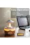 Raindrop Aromatherapy Humidifier, Remote Controlled Diffuser with LED Night Light and Timer - 4