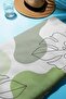 Digital Printing Beach Sea Towel Leaf Patterned Peshtamal Hvl0184 - 2