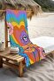 Digital Printing Beach Sea Towel Modern Patterned Peshtemal Hvl0076 - 3