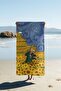 Digital Printing Beach Sea Towel Modern Patterned Peshtemal Hvl0074