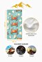 Digital Printing Beach Sea Towel Crab Patterned Peshtamal Hvl0115 - 4