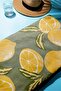Digital Printing Beach Sea Towel Lemon Patterned Peshtemal Hvl0084 - 2