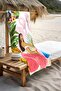 Digital Printing Beach Sea Towel Tropical Patterned Peshtemal Hvl0168 - 3