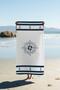 Digital Printing Beach Sea Towel Compass Patterned Peshtamal Hvl0006