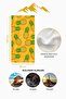 Digital Printing Beach Sea Towel Pineapple Patterned Peshtemal Hvl0165 - 4