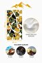 Digital Printing Beach Sea Towel Leaf Patterned Peshtemal Hvl0178 - 4