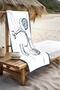 Digital Printing Beach Sea Towel Scooter Patterned Peshtamal Hvl0008 - 3
