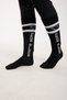 Anti-Bacterial Bamboo Fresh Scented Riding Socks Unisex Set of 2 Brown + Black Color - 5