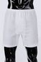 6-Piece Men's Combed Cotton Long-Leg White Boxers 100% Cotton