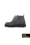 Women's Gray Genuine Suede Boots 505320061-1 - 2