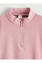 Özmarka New Season Stand Collar Girls' Sweatshirt - 2