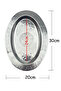 Oval Chrome Steel Alexander and Serving Plate – Authentic Engraved, 30 cm - 2