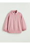 Özmarka New Season Stand Collar Girls' Sweatshirt
