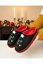 Quality Christmas Tree Gondola House Slippers /New Year Slippers
