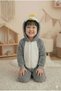 Boys/Girls Penguin Fleece Jumpsuit with Zipper - 8