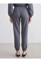 Elastic Waist Women's Thick Jogger Sweatpants (W5) - 4