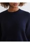 Crew Neck Oversize Women's Knitwear Sweater (W5) - 3