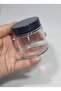 20 Pcs Glass Jar 100 Cc with Lid - Cream and Candle Jar Black Lid - Mama Bebek - 2