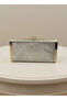 Gold Gold Dore Complete Metal Frame Evening Dress Bag Wedding Engagement Graduation - 3