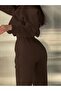 Printed Unisex Oversized Circular Neck Sweat / Rubber-Headed Tracksuit - 2