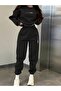 Printed Unisex Oversized Circular Neck Sweat / Rubber-Headed Tracksuit