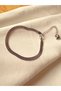 Italian Chain Steel Bracelet - Heart Detail - Silver