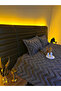 Premium Quality Tasseled Double Bedspread 250X250 2 Pillowcases Anthracite - 2