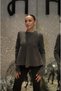 Fumé Peplum Pullu Simli Kazak - 4
