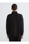 Alita City Lcw Comfort Black Interlock Plain Sweatshirt with a Difference - 7