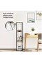 63" Floor Lamp with Shelves, 3 Adjustable Color Temperatures - Black - 4