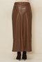 Citicitli Faux Leather Skirt 60718 - 3