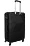 3-Piece Hardside Suitcase Set 20/24/28 inch ABS Spinner (Black) - 3
