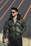 Men'S, Hooded , Water and Cold Resistant, Shiny Puffer Coat 2498