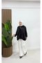 Suede Coat with Front Placket - 6