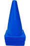 9 Inch Sports Cones - 10 Pack, Blue
