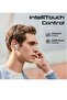TransPods True Wireless Bluetooth v5.3 Earbuds with Transparent Charging Case (Blue) - 3