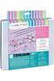 : Clover The Top - 28 pc DIY Jewelry Set, 3 Bracelets, Soft Pastel Beads & Charms - 2