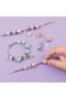 : Clover The Top - 28 pc DIY Jewelry Set, 3 Bracelets, Soft Pastel Beads & Charms - 5