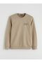 Crew Neck Men's Thick Sweatshirt