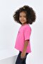 Girl's Printed Crew Neck Short Sleeve T-Shirt - 2