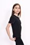Girl's Printed Crew Neck Short Sleeve T-Shirt - 2