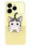 Spark 40 4g (Km5N) Case Decorative Silicone Printed Cover Tabby Kitten