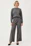 Women's Bottom Top Knitwear Striped Oversized Sweater Pants Set Offers Casual Chic and Sporty in One - 5