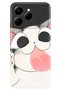 Spark 40 4g (Km5N) Case Colorful Silicone Printed Tpu Fat Cat
