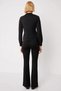 Women's Top and Bottom Sporty Stylish Zippered Jacket and Flared Pants Set Casual Comfort Style Sports - 6
